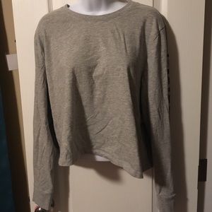 Hollister Logo Crop Graphic Tee